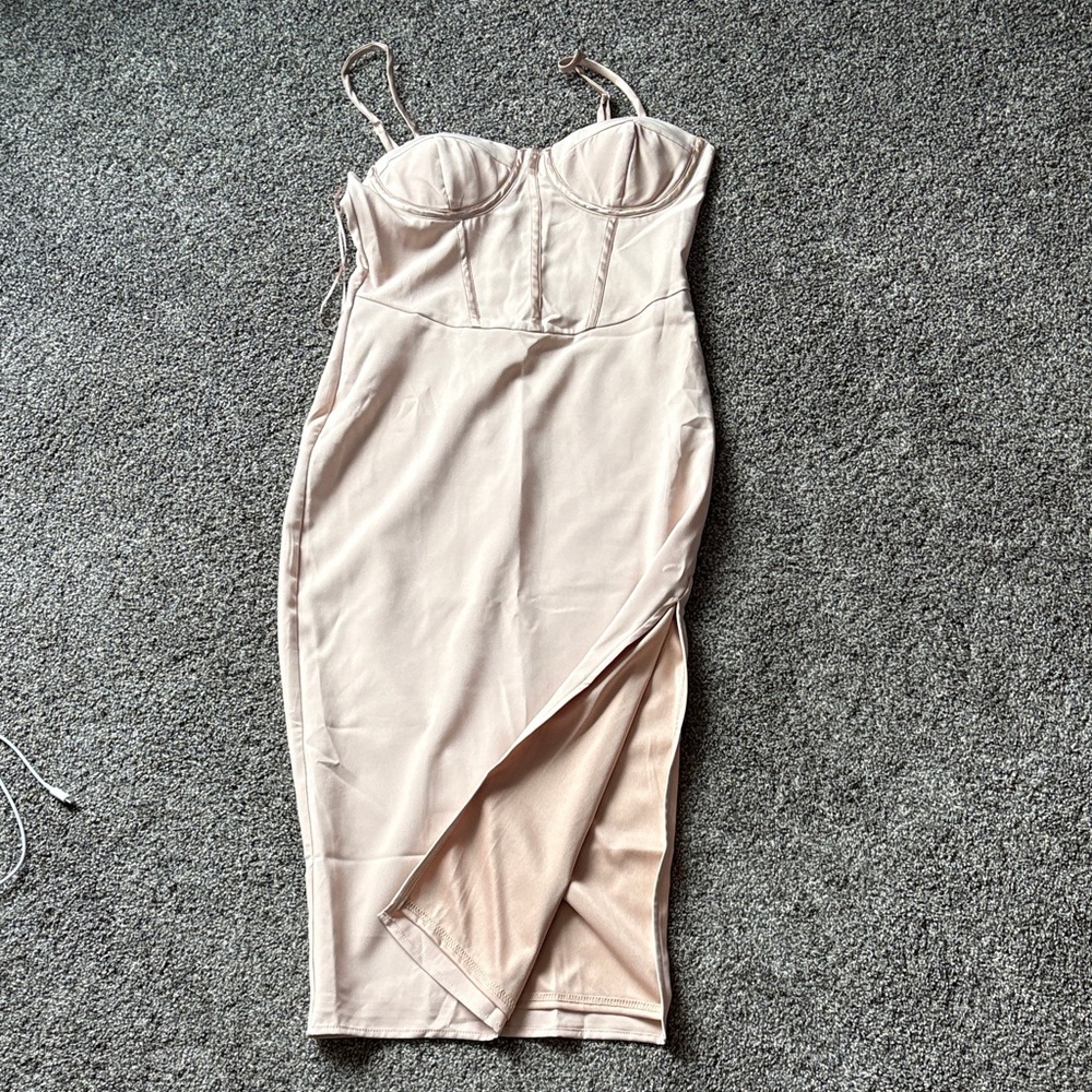 Privy Blush Midi Dress